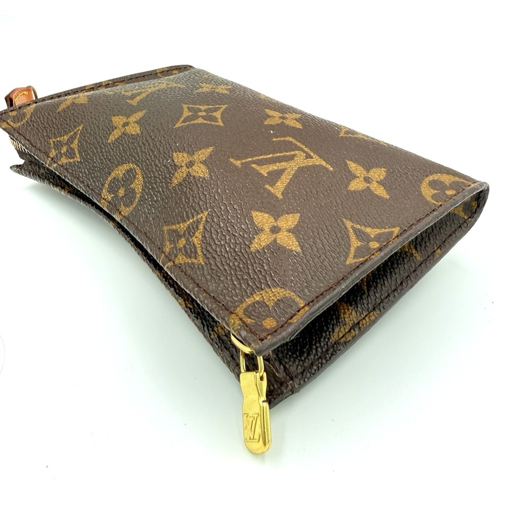 Authentic Vintage Louis Vuitton Monogram Bucket GM Pouch + COA - Clean Interior - Picture 9 of 16